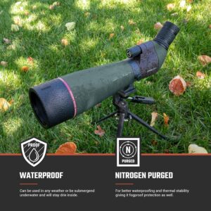 7. Athlon Optics Talos 20-60x80 Spotting Scope – Best Budget Spotting Scope for Hunting.