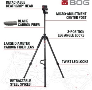 8. BOG DeathGrip Carbon Fiber Tripod Review.