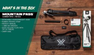 Vortex Mountain Pass Tripod Kit.