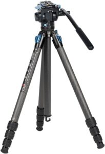 SIRUI ST-124 Carbon Fiber Tripod with VA-5 Fluid Head.