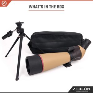 Athlon Talos 20-60x80 Spotting Scope.