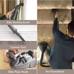 Kenmore Elite 81714 Pet Friendly Ultra Plush Bagged Canister Vacuum.