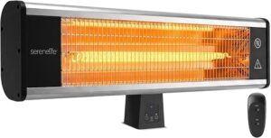SereneLife 1500W Infrared Patio Heater