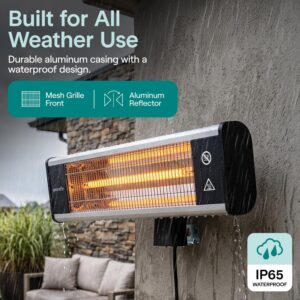 SereneLife 1500W Infrared Patio Heater