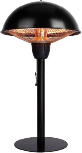 STAR PATIO 1500W Tabletop Electric Patio Heater – Portable Infrared Heater