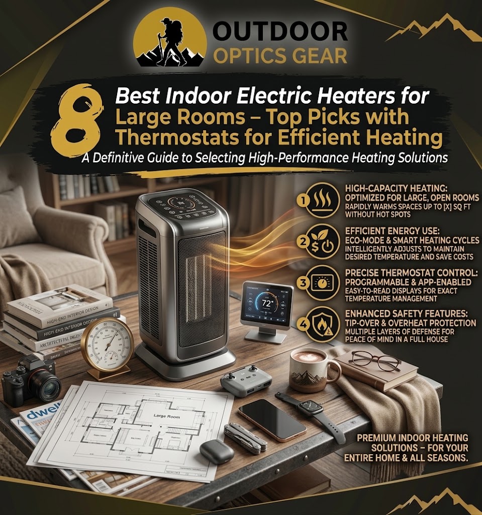 8 Best Indoor Electric Heaters for Large Rooms – Top Picks with Thermostats for Efficient Heating