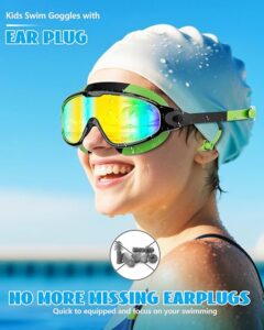 Seago Swim Goggles 2 Pack for Kids