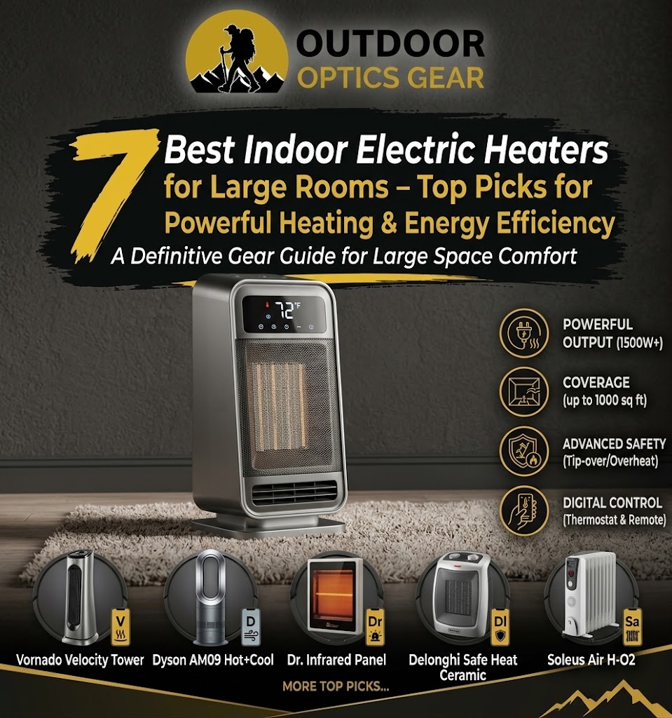 7 Best Indoor Electric Heaters for Large Rooms – Top Picks for Powerful Heating & Energy Efficiency