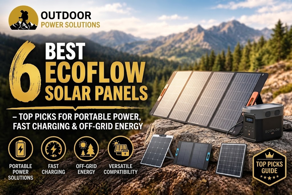 6 Best EcoFlow Solar Panels – Top Picks for Portable Power, Fast Charging & Off-Grid Energy
