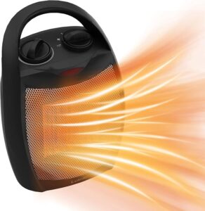 Lutntc Portable Space Heater, 1500W PTC Ceramic Heater