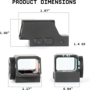 Monstrum Nitro ERD — Best Enclosed Budget Red Dot for Glock 43X MOS