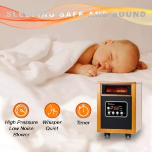 Dr Infrared Heater Portable Space Heater with Humidifier
