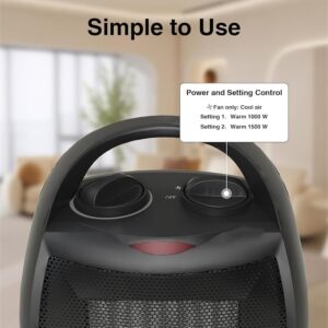 Lutntc Portable Ceramic Space Heater