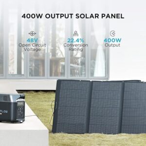 EF ECOFLOW 400W Portable Solar Panel