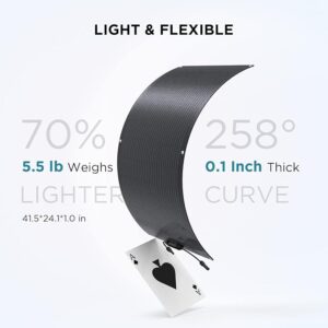 EF ECOFLOW 100W Flexible Solar Panel