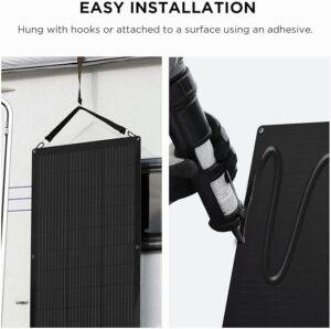 EF ECOFLOW 100W Flexible Solar Panel