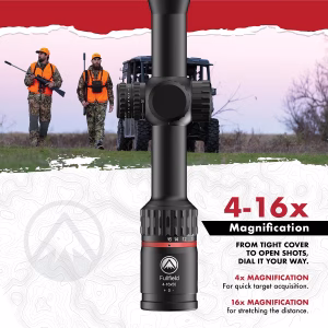 Burris Fullfield IV 4-16x50 – Best for Deer Hunting.