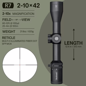 Bushnell R7 2-10x42 – Best Hunting Value.