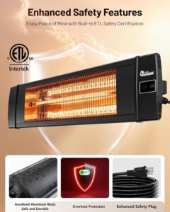 Dr Infrared Heater DR-238 Carbon Infrared Outdoor Heater