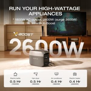 EF ECOFLOW DELTA 3 Portable Power Station