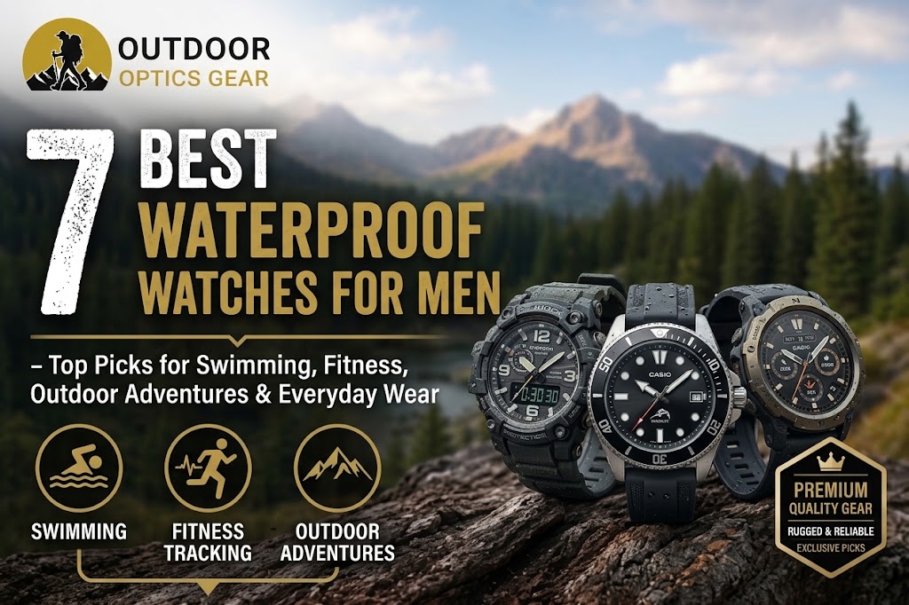 7 Best Waterproof Watches for Men – Top Picks for Swimming, Fitness, Outdoor Adventures & Everyday Wear