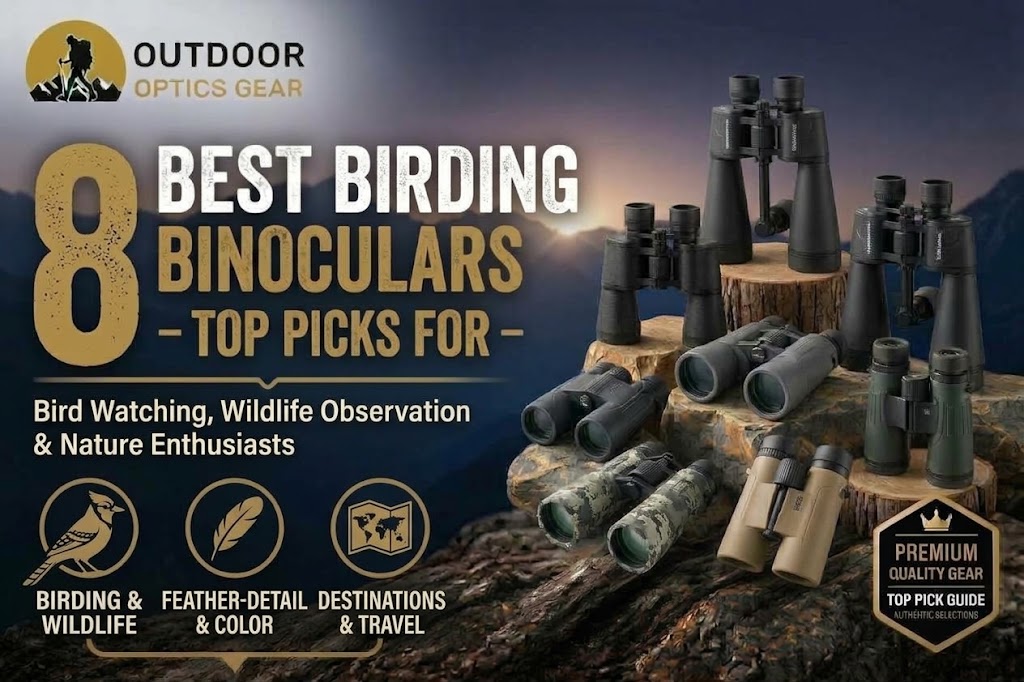 8 Best Birding Binoculars – Top Picks for Bird Watching, Wildlife Observation & Nature Enthusiasts