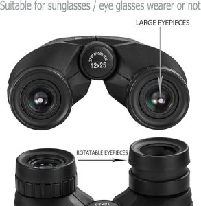 Occer 12x25 Compact Binoculars