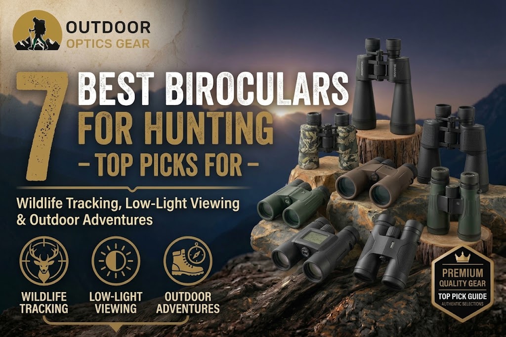 7 Best Binoculars for Hunting – Top Picks for Wildlife Tracking, Low-Light Viewing & Outdoor Adventures
