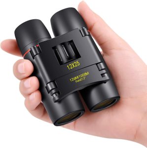 POLDR 12x25 Compact Binoculars