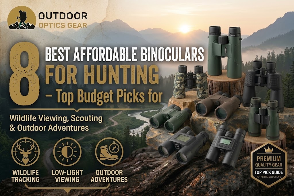 8 Best Affordable Binoculars for Hunting – Top Budget Picks for Wildlife Viewing, Scouting & Outdoor Adventures