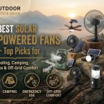 best solar powered fans