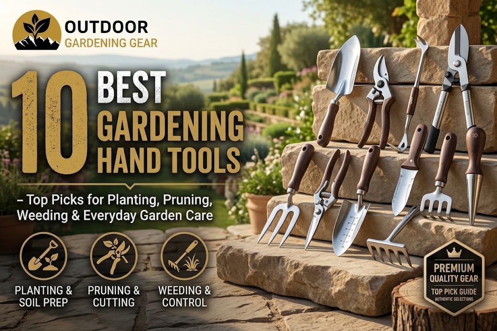 10 Best Gardening Hand Tools – Top Picks for Planting, Pruning, Weeding & Everyday Garden Care