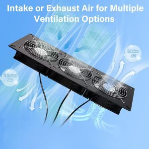 Fanspex 25W Solar Powered Exhaust Fan Kit