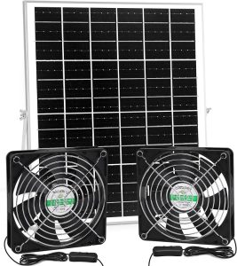 Blessny 25W Solar Exhaust Fan Kit Review