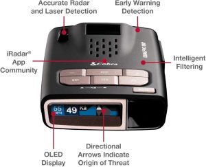 Cobra DualPro 360 Radar Detector