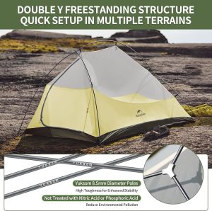 Naturehike Cloud Up Pro 2-Person Backpacking Tent