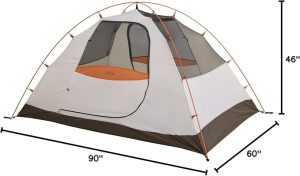 ALPS Mountaineering Lynx 2-Person Tent – Clay/Rust