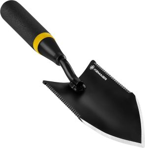 Kemaier Heavy-Duty Stainless Steel Garden Hand Trowel