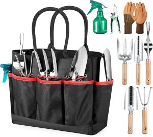 Grenebo 9-Piece Garden Tool Set