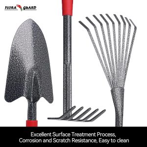 FLORA GUARD 6-Piece Garden Tool Set