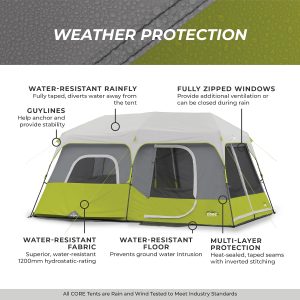 CORE 9-Person Instant Cabin Tent