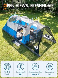 Portal 8-Person Tunnel Camping Tent