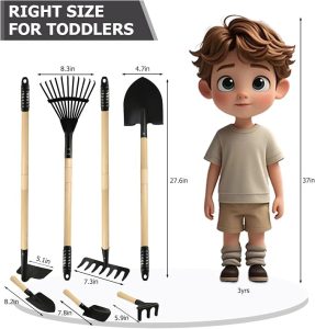 Kids Gardening Tools Set