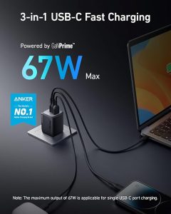 Anker Prime 67W GaN Wall Charger