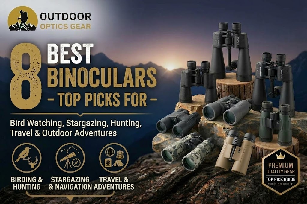 8 Best Binoculars – Top Picks for Bird Watching, Stargazing, Hunting, Travel & Outdoor Adventures