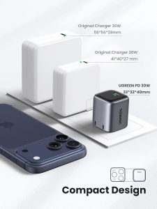 UGREEN Nexode Mini 30W USB-C GaN Charger